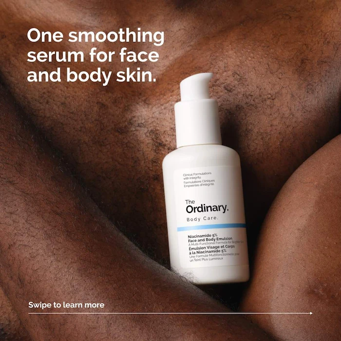 Face and Body Emulsion Niacinamide 5% - Imagen 3