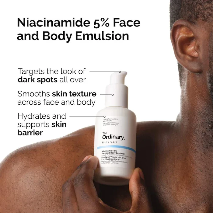 Face and Body Emulsion Niacinamide 5% - Imagen 2