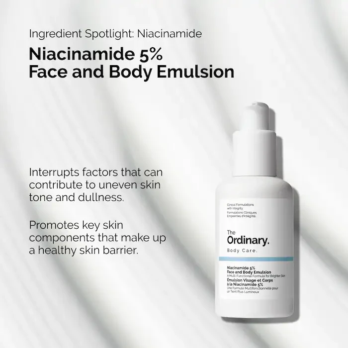 Face and Body Emulsion Niacinamide 5% - Imagen 7