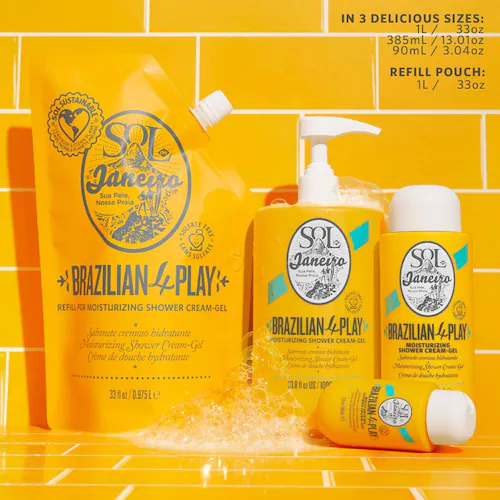 Brazilian Play Moisturizing Shower Cream-Gel - Imagen 3